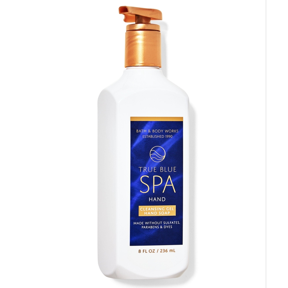 Bath & Body Works True Blue Spa Cleansing Gel Hand Soap NEW